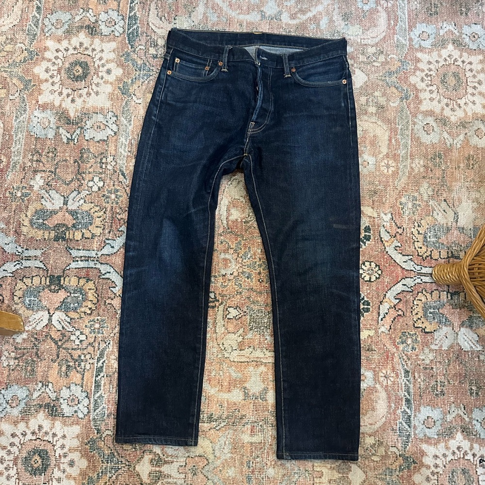 Buck Mason Men's Deep Indigo Slim Jeans
